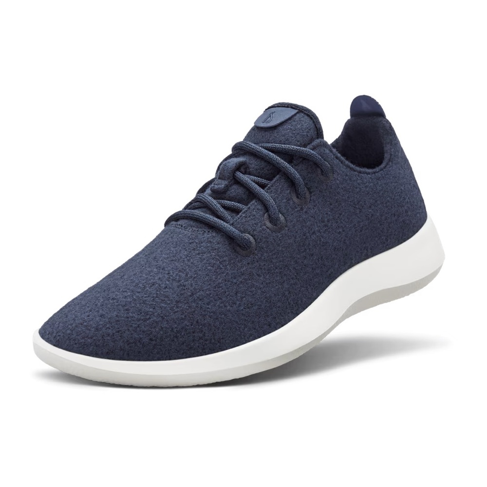 Allbirds Navy Hazy Indigo Blizzard Sole Women’s Wool Runners Sneakers